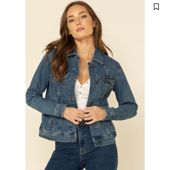 Wrangler Jackets & Blazers - Wrangler Women's Classic Indigo Jean Jacket